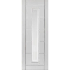 JB Kind Barbican White Glazed Door