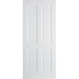 LPD Canterbury White Primed 4 Panel Internal Door