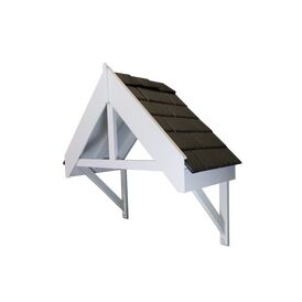 The Kingfisher Apex Door Canopy Kit with Lightweight Synthetic Tiles