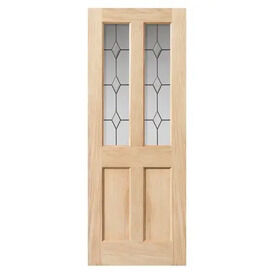 JB Kind Churnet Classic Glazed Oak Door