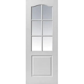 JB Kind Classique 6 Light White Glazed Door