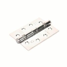 Eclipse 4 Inch Grade 11 Internal Ball Bearing Hinge - Polished Stainless Steel (Pair)