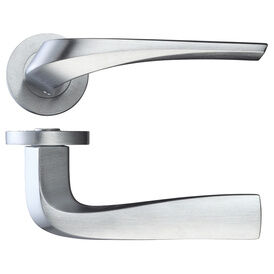 LPD Draco Satin Chrome Privacy Handle Hardware Pack