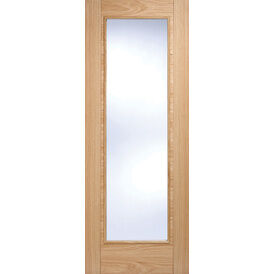 LPD Vancouver Pattern 10 Pre-Finished Oak Glazed Internal Door