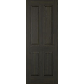 LPD Regency 4 Panel Pre-Finished Smoked Oak Internal Door