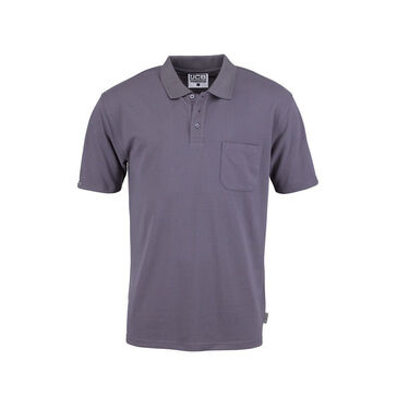 Men's JCB Essential Grey Polo Shirt