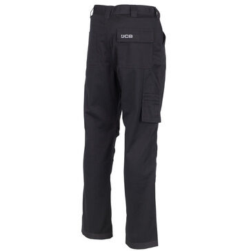 JCB Essential Black Cargo Trousers - Regular