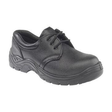 EXECUTIVE 201SM Black Leather Safety Shoe S1P SRC