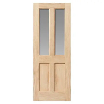JB Kind Severn Unfinished Glazed Oak Door