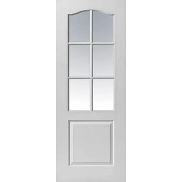 JB Kind Classique 6 Light White Glazed Door