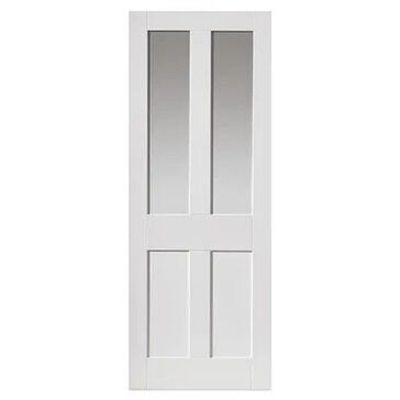 JB Kind Rushmore White Glazed Shaker Door