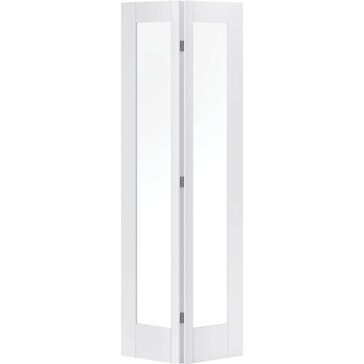 LPD White Pattern 10 Glazed Bi-Fold Door