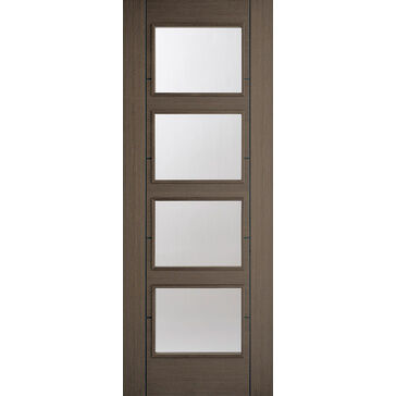 LPD Chocolate Grey Vancouver Glazed 4L Internal Door