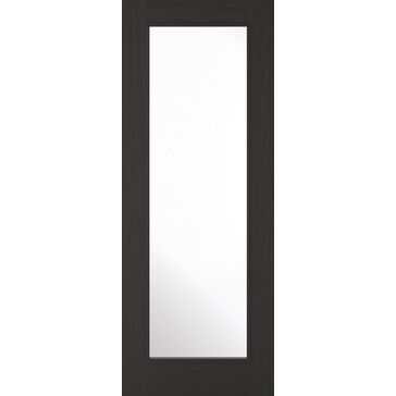 LPD Charcoal Black Diez Glazed 1L Internal Door