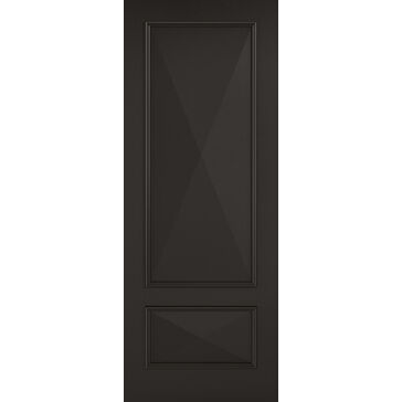 LPD Black Knightsbridge 2P Fire Door