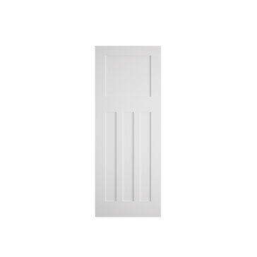 White Primed Shaker / Edwardian-Style 4 Panel Internal Door