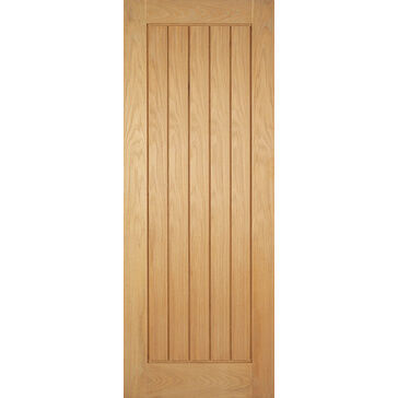 LPD Mexicano Grooved Pre-Finished Oak Internal Door
