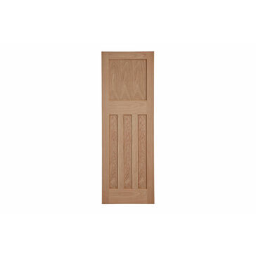 Edwardian Oak Panel Door