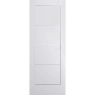LPD Ladder-Style Moulded White Primed Internal Door