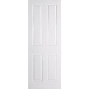LPD 4 Panel Textured White Primed Internal Door