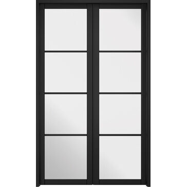 LPD Room Divider Black Soho W4 - 2031 x 1246 mm