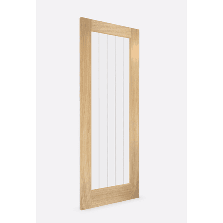 LPD Oak Mexicano Pattern 10 Glazed Pre-Finished Internal Door from £152.04