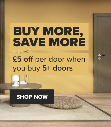 Save £5 per door when you buy 5+