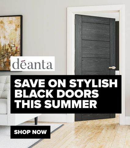 Save up to 15% on Deanta black doors