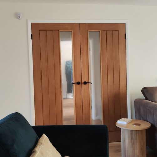 Customer image of LPD Oak Belize Offset With Clear Glass