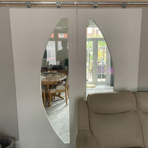 Customer image of Stormguard Slik Ballrace Internal Sliding Door Track Gear Kit