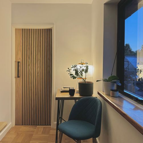 Customer image of Deanta Malmo Pre-Finished Oak Internal Door