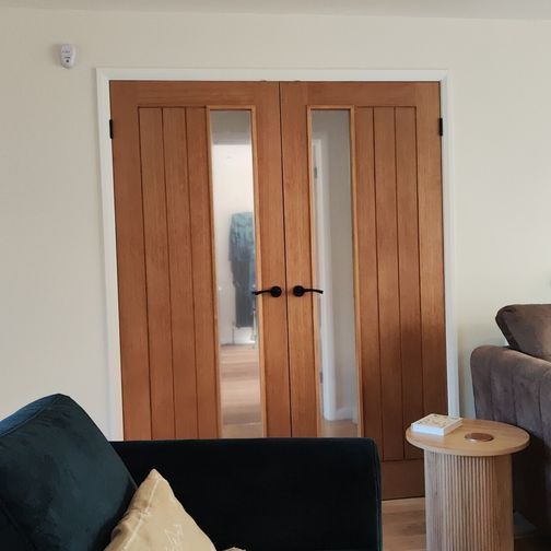 Customer image of LPD Oak Belize Offset With Clear Glass