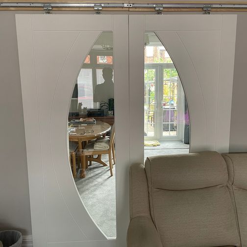 Customer image of Stormguard Slik Ballrace Internal Sliding Door Track Gear Kit