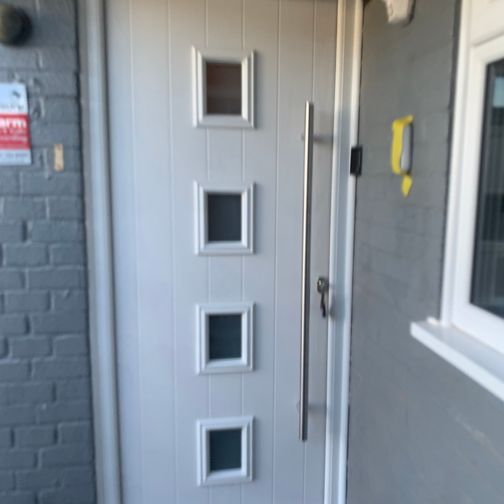 Customer image of Atlantic T Bar Pull Handle (Bolt Through) - 1200mm x 32mm