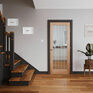 Door Giant Cottage-Style Unfinished Oak Veneered 1 Light Glazed Internal Door additional 2