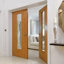 JB Kind Emral Oak Glazed Internal Door additional 2