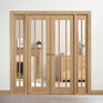LPD Lincoln W6 Unfinished Oak Room Divider (2031mm x 1904mm) additional 2