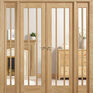 LPD Lincoln W6 Unfinished Oak Room Divider (2031mm x 1904mm) additional 1