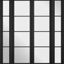 LPD Soho W6 Black Primed Room Divider (2031mm x 1904mm) additional 1