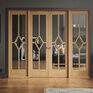 LPD Reims W8 Pre-Finished Oak Room Divider (2031mm x 2478mm) additional 2