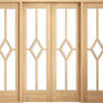 LPD Reims W8 Pre-Finished Oak Room Divider (2031mm x 2478mm) additional 1