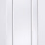 LPD Lincoln White Primed Solid 3 Light Vertical Glazed Internal Door additional 1