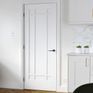 LPD Manhattan 9 Panel Primed White FD30 Internal Fire Door additional 3