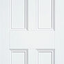 LPD Nostalgia Traditional 4 Panel White Primed Internal Door additional 1