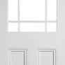 LPD Downham White Primed 9 Light Unglazed Internal Door additional 1