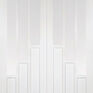 LPD Coventry White Primed Glazed Panel Rebated Internal Doors (Pair) additional 1