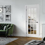 LPD SA15 Classic White Primed 15 Light Glazed Panel Internal Door additional 2