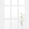 LPD SA15 Classic White Primed 15 Light Glazed Panel Internal Door additional 1