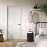 LPD Santandor Ladder-Style 5 Panel White Primed Internal Door additional 2