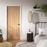 LPD Belize 5 Panel Unfinished Oak FD60 Internal Fire Door additional 2